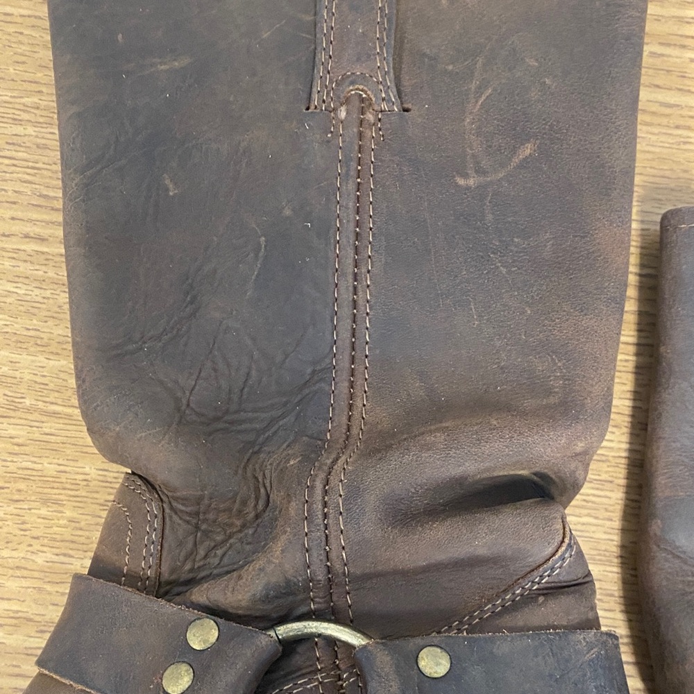 Brown Leather Frye Western Boots - Picture 7 of 16